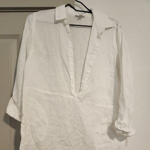 J.Jill linen tunic with pockets